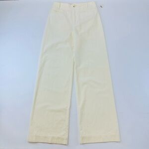 Maeve Anthropologie cream corduroy pants Womens 29inch The Colette NEW with tags